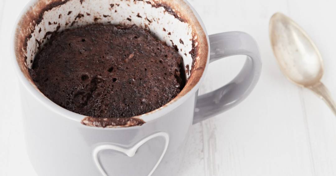 Protein chocolate cake in a mug: recipe…