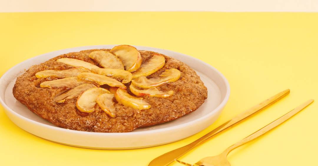 Quick and nutritious recipe: apple cake with f…